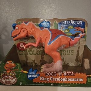 Reserved Listing Rock 'N Roll King Cryolophosaurus Toy - Dinosaur Train